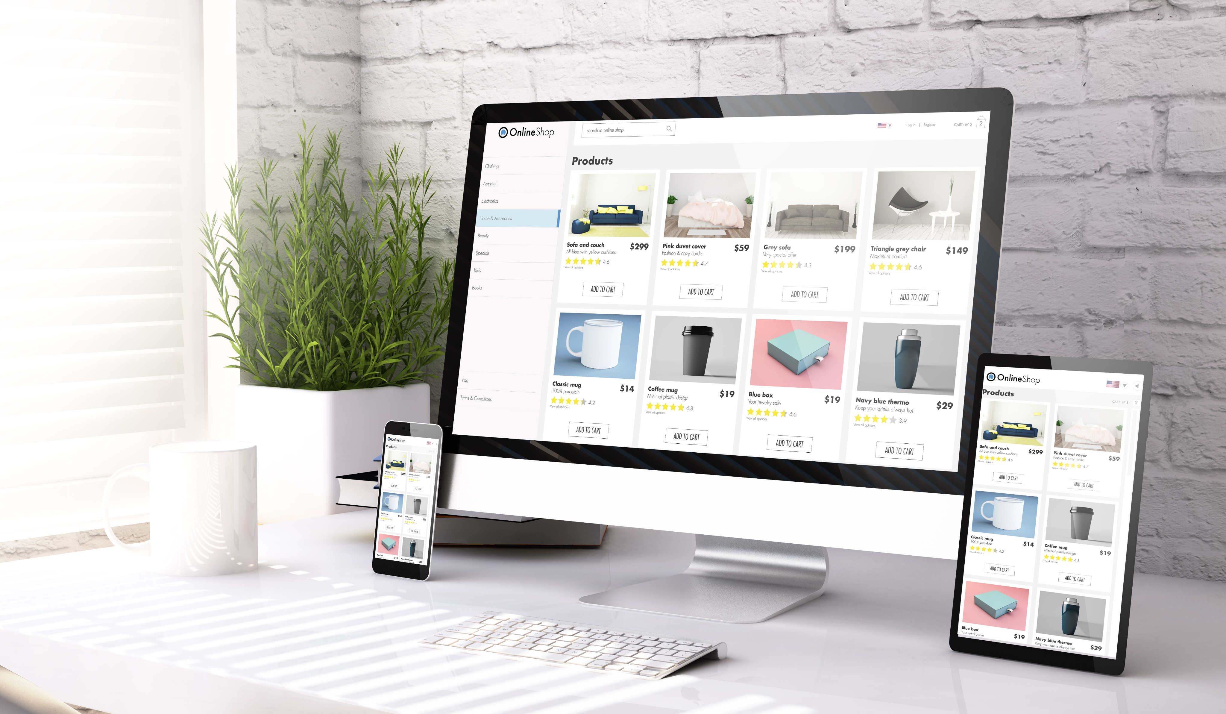 Multi-currency settlement on multiple devices